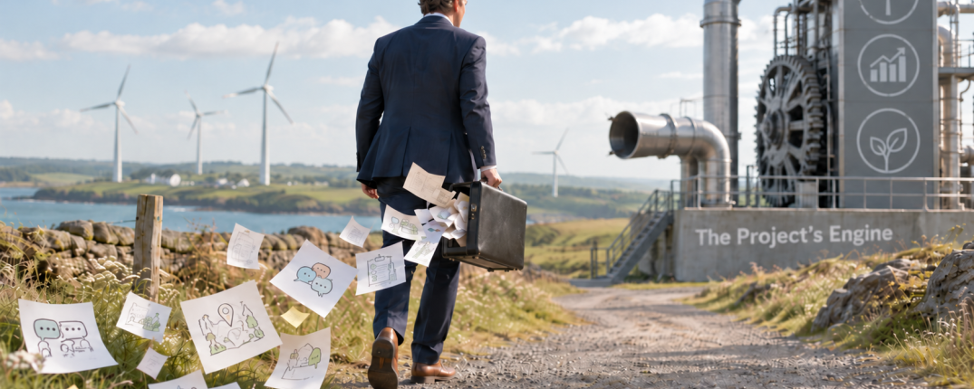 Engagement happens but disconnected from a consequential decision. The mechanism to gather the data exists, but the pipeline to actually pipe that feedback into the project's rigid engine is completely missing. It's a structural failure, not an interpersonal one.